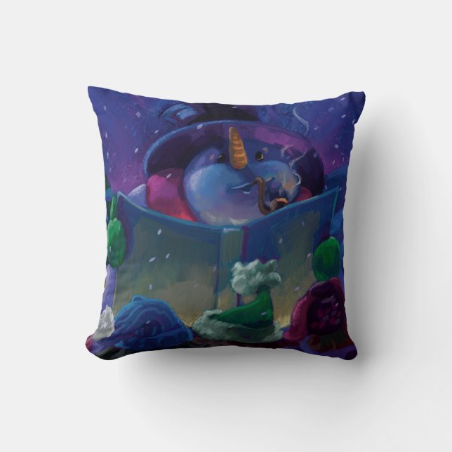 Almofada Leitura de Tempo Inteiro (Frente)