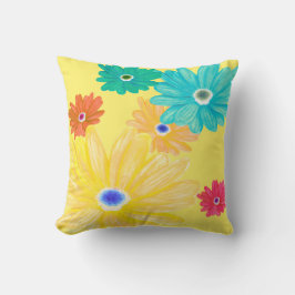 Almofada Lemon Yellow Summer Floral