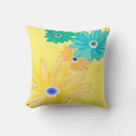 Almofada Lemon Yellow Summer Floral