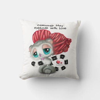 Almofada Lemur Surprise Love - Cozy Whisper Hand-Art