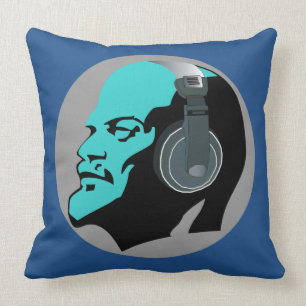 Almofada LENIN COM o travesseiro decorativo dos FONES DE
