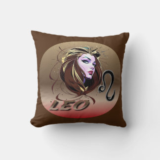 Almofada Leo Travesseiro decorativo 16"x16"