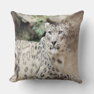 Almofada Leopardo de neve