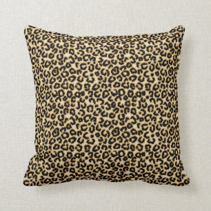 Almofada Leopardo, travesseiro africano selvagem do teste