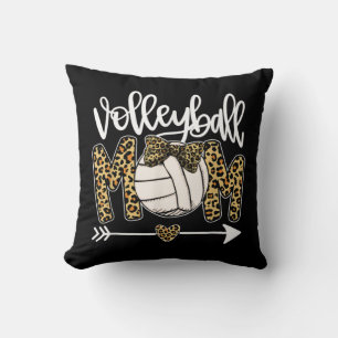 Almofada Leopardo Voleibol Mãe Bola Divertida Mãe Dia de as