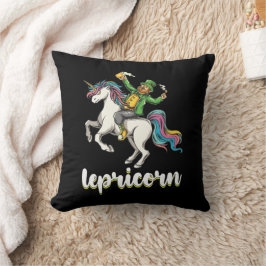 Almofada Lepricorn Leprechaun Unicórnio Dia de São Patrício