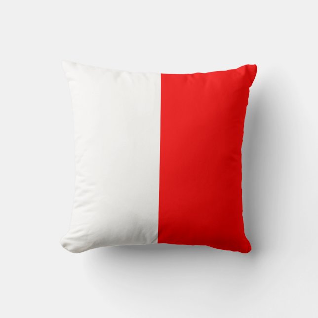 Almofada Letra náutica H do sinal da bandeira (Frente)