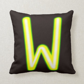 Almofada Letra Neon W Cushion