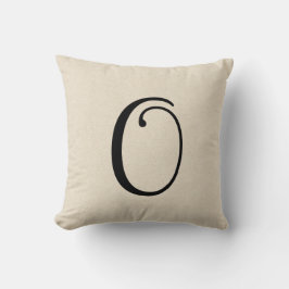 Almofada Letra O