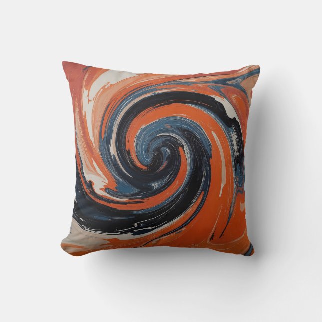 Almofada L'Étreinte du Feu et de l'Eau (Frente)