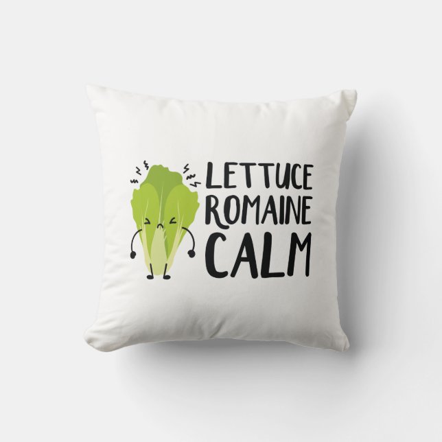 Almofada Lettuce Romaine Calm (Frente)