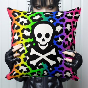 Almofada LGBT Rainbow Jolly Roger Pride