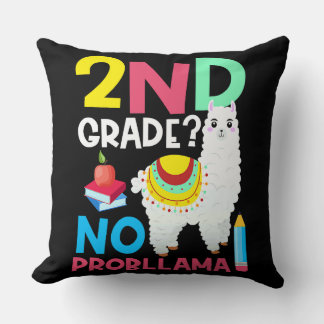 Almofada Lhama Sem Problema da 2ª Série Humor de Professor 