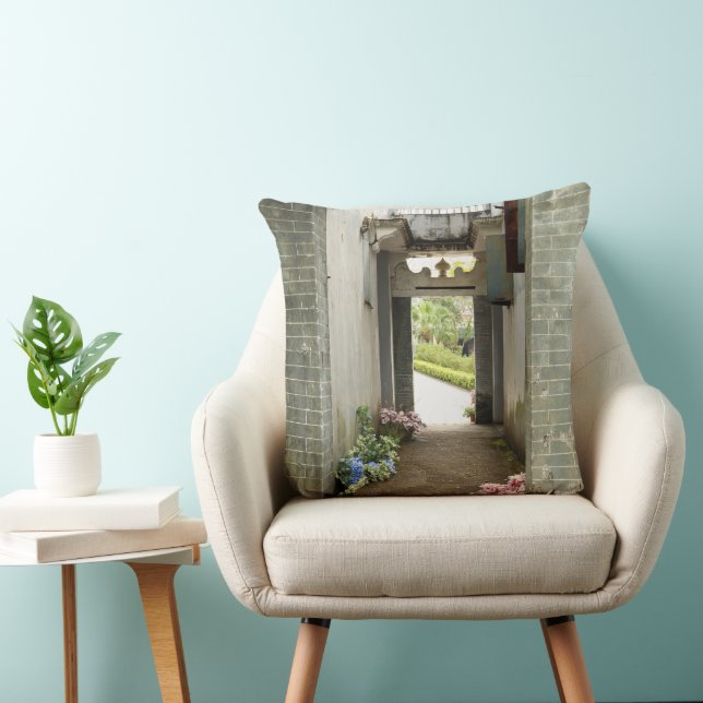 Almofada Li Garden Series: Blossoms & Echoes  (Cadeira)