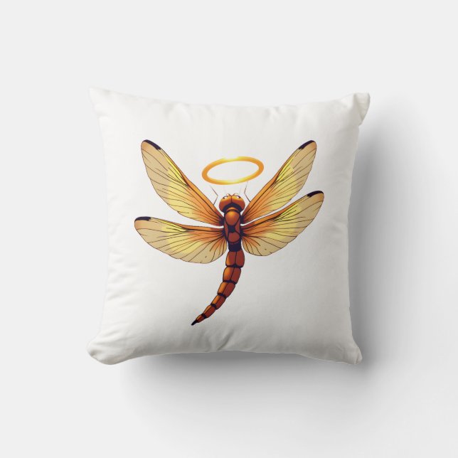 Almofada Libélula Anjo (Frente)