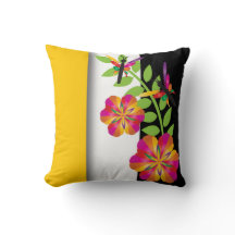 Libélula colorida floral do art deco