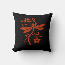 Almofada Libélula Elegante e Floral