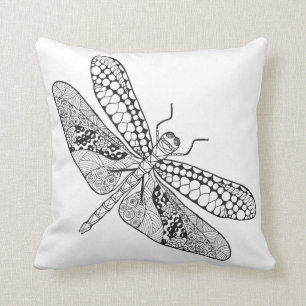 Almofada Libélula Zendoodle