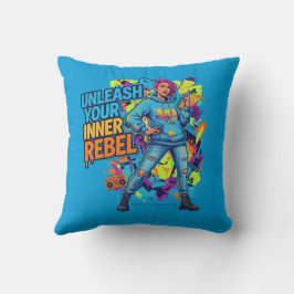 Almofada Libere Seu Rebelde Interior -