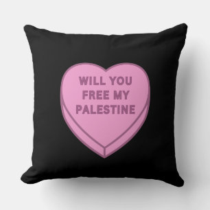 Almofada Libertará a minha Palestina? Docinho doce doce