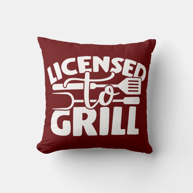 Almofada Licenciado para Grill (Frente)