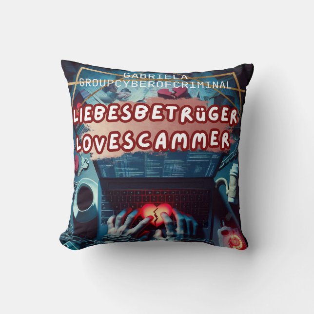 Almofada Liebesbetrüger  (Frente)