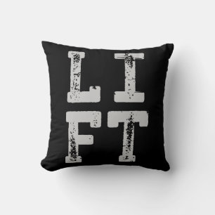 Almofada LIFT - Gym, Workout, Levantamento de Peso, Inspira