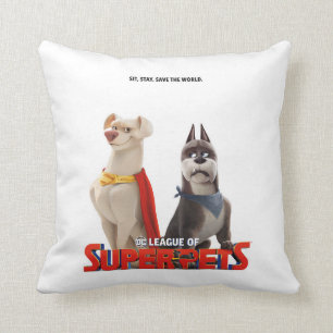Almofada Liga DC de Arte Teatral Super Pets