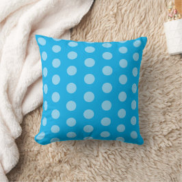 Almofada Light Blue Polka Dots 