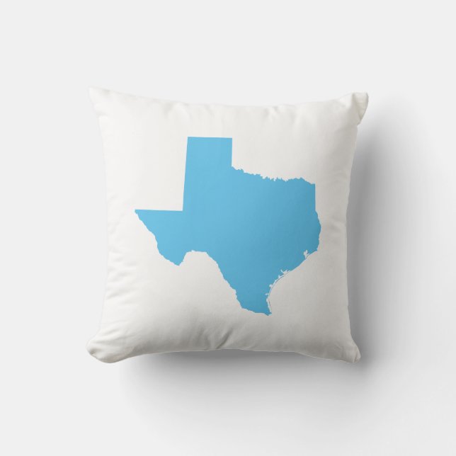 Almofada Light Sky Blue Texas (Frente)