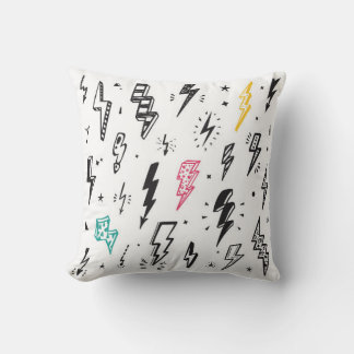 Almofada Lightning Bolts Vintage Set. Porco Desenrolado Da