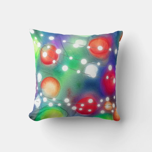 Almofada LIghts Natal (Frente)