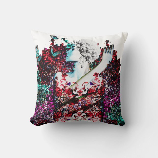 Almofada Like Flowering Flowers (Frente)