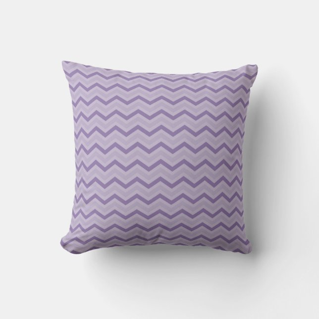 Almofada Lilac Chevron (Frente)
