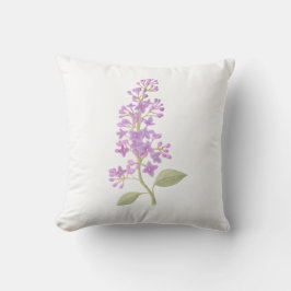 Almofada Lilac Desenhado Em Duas Mãos