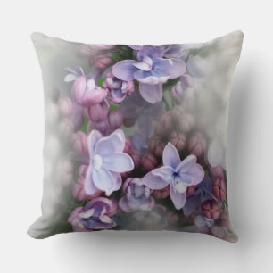 Almofada Lilac florescendo