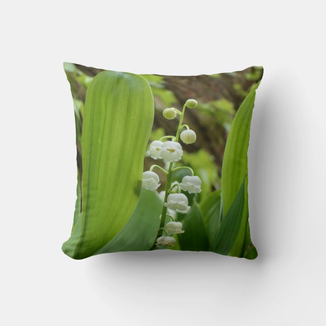 Almofada Lily of the Valley Throw Cushion (Frente)