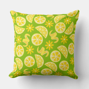 Almofada limão-citrinos limonada cozinhada