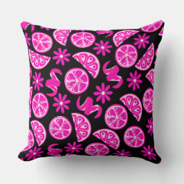 Almofada limonada de limonada de verão dos citrinos