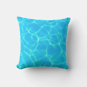 Almofada Limpar foto de água de Piscina azul