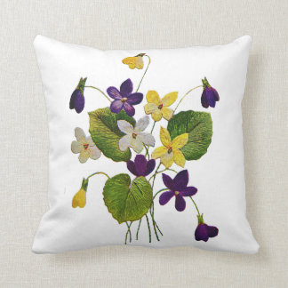 Almofada Linda Embroborada Tradicional Jacobean Crewel P