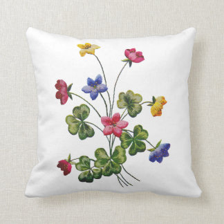 Almofada Linda Embroborária Tradicional Jacobana Crewel