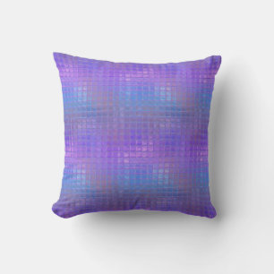 Almofada Linda Garota Glamour Iridescente Roxo Brilhante