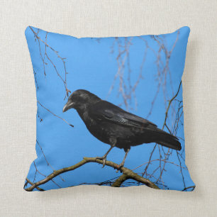 Almofada Linda multidão em Perch, Travesseiro decorativo d