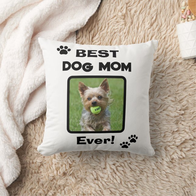 Almofada Linda Personalizar Melhor Mãe de Cachorro Gato do  (Cobertor)