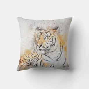Almofada Linda pintura Bengala Tiger