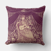 Linda senhora com violão