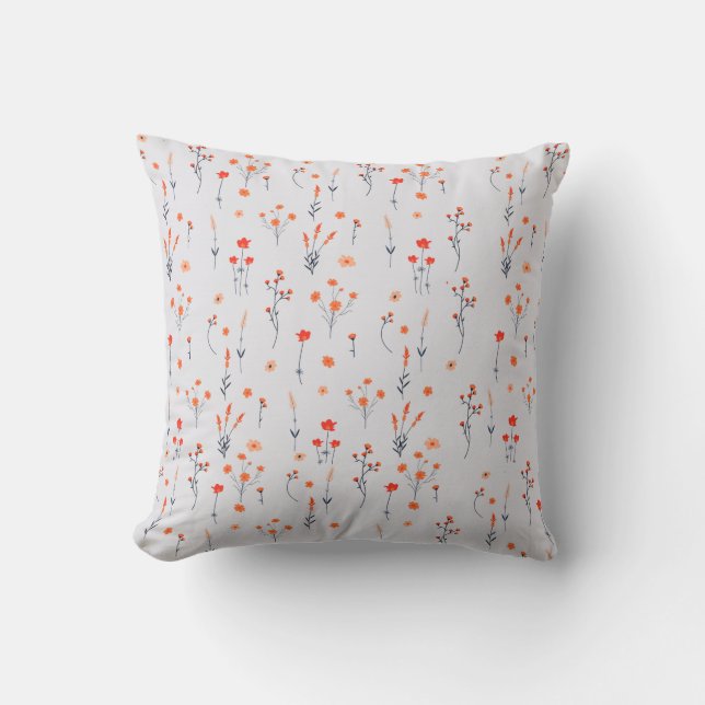 Almofada Linda Vintage Soft Rosas Floral (Frente)