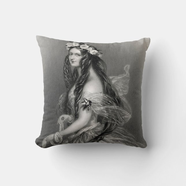 Almofada Linda vintagem de noiva GYPSY (Frente)