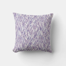 Almofada Lindas Flores de Lavanda Chá de Noiva
